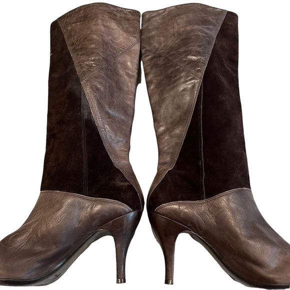 Gianni Bini Vintage Leather Knee High Boots - Picture 10 of 13